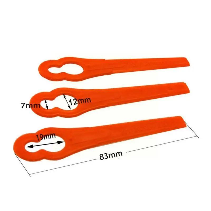 Einhell-Tondeuse de jardin en plastique, outil de jardinage en dentelle, remplacement, 100 pièces, F