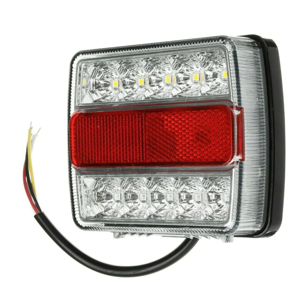 Kit de feux arrière LED SubSN pour remorque, marqueur de bateau, camion, étanche, universel, 12V, 2