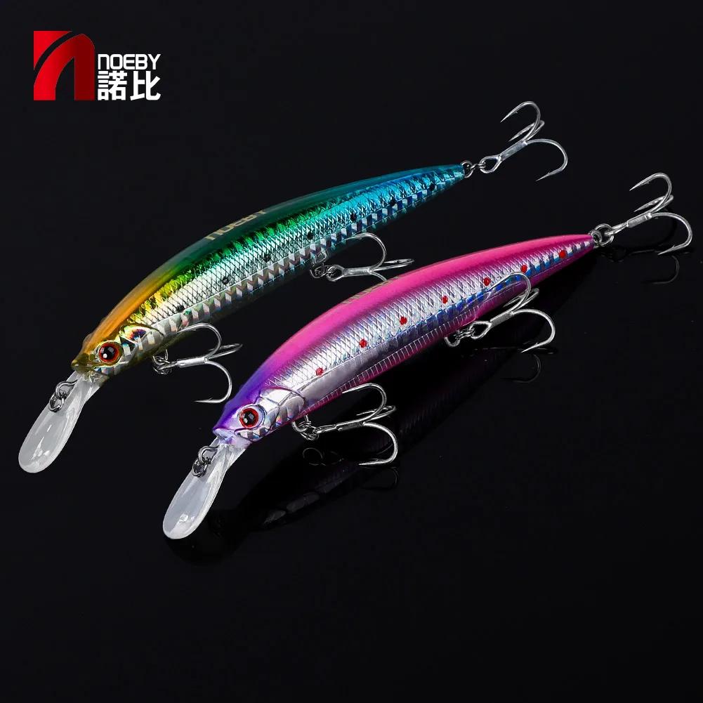 NOEBY 110mm 36g lourd coulant méné leurres de pêche roulant Wobblers appâts durs artificiels Jerkbai