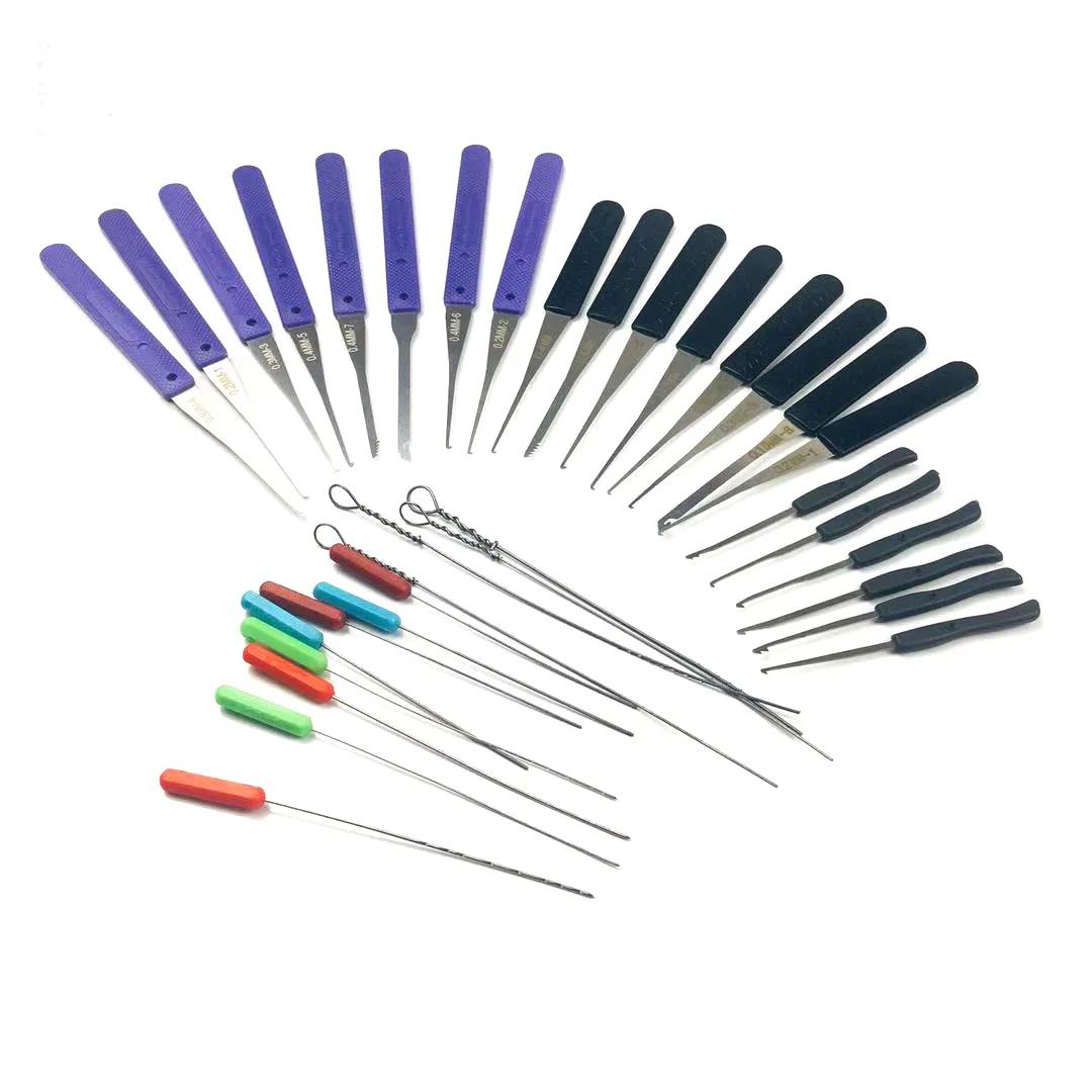 Kit d'outils flacon de serrurier pour la famille, clé cassée, ensemble d'outils de retrait avec tens