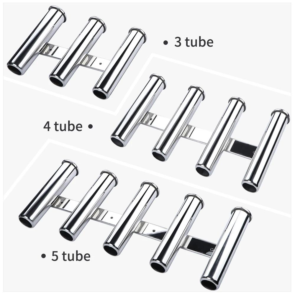 Accessoires de bateau à moteur hors-bord, support de canne à pêche en acier inoxydable, accessoires