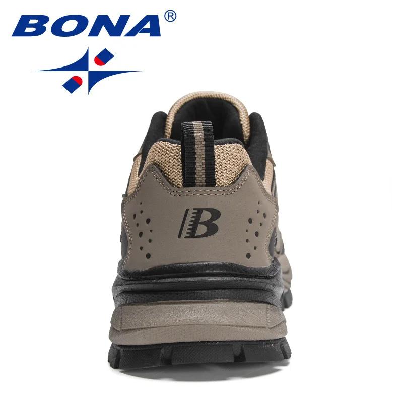 BONA – chaussures de course antidérapantes pour hommes, baskets de Sport légères et décontractées, d