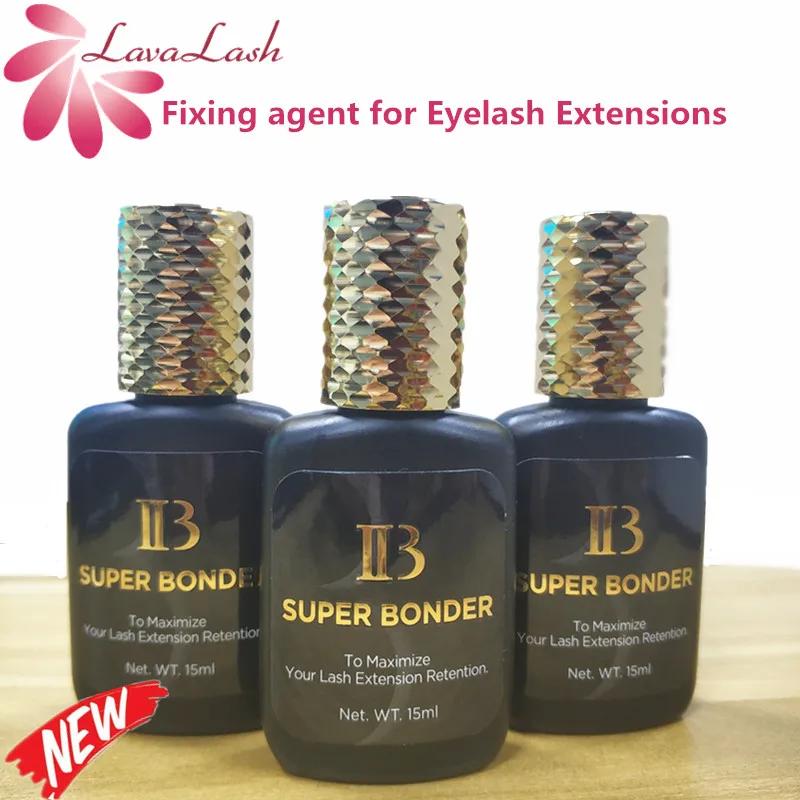 Agent fixateur IB SUPER BONDER 15ml pour extensions de cils, primer adhésif, liquide de durcissement
