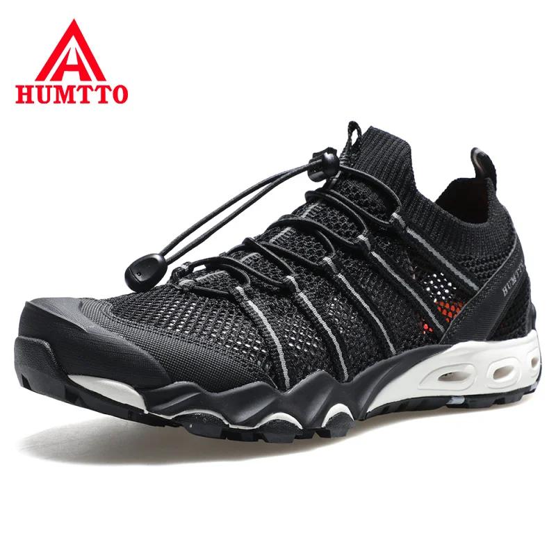 Chaussures de randonnée respirantes HUMTTO pour hommes - Nouvelle collection été - Randonnée, escalade, marche