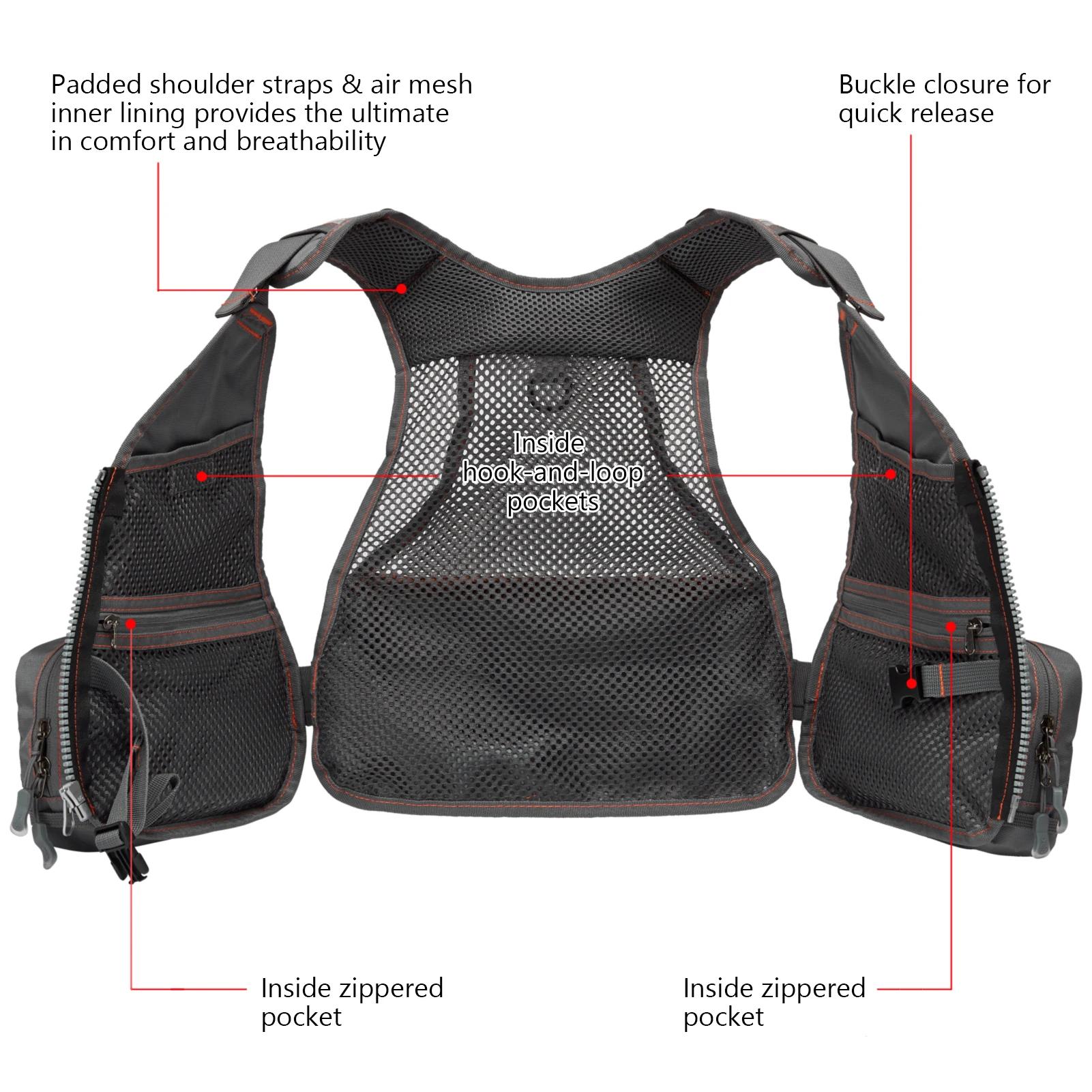 Bassdash-Verhéritage de pêche à la mouche FV09 pour jeunes et enfants, taille réglable avec plusieur