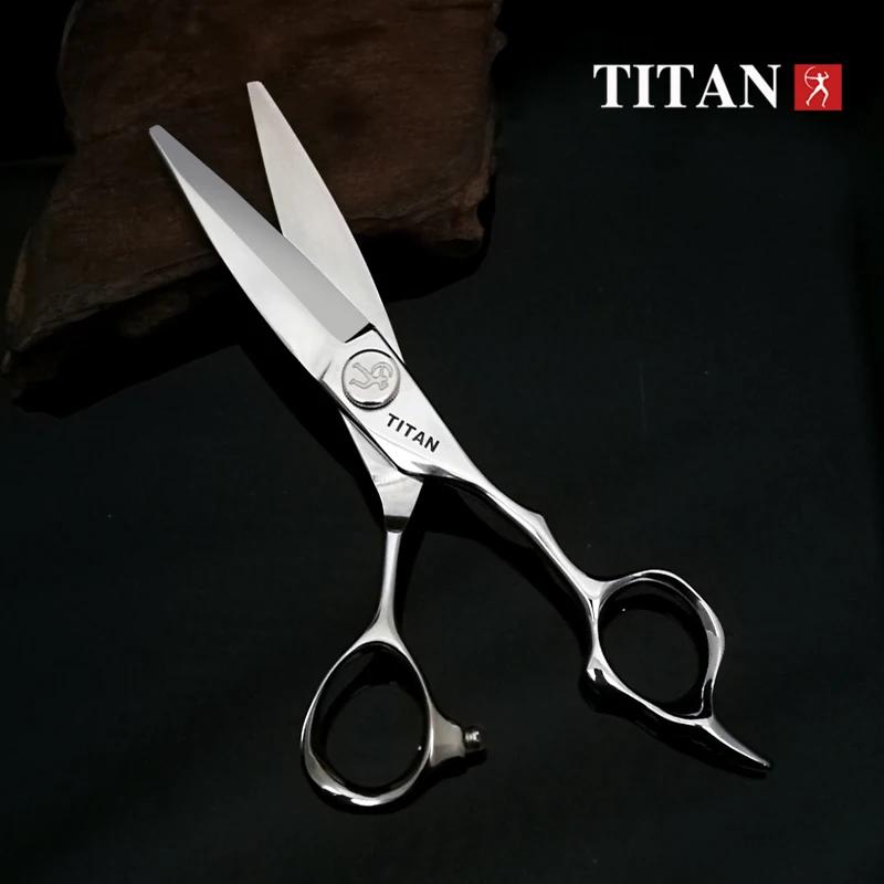 Titan 6 pouces ciseaux de coupe de cheveux professionnels ciseaux de coiffure Style outil de barbier