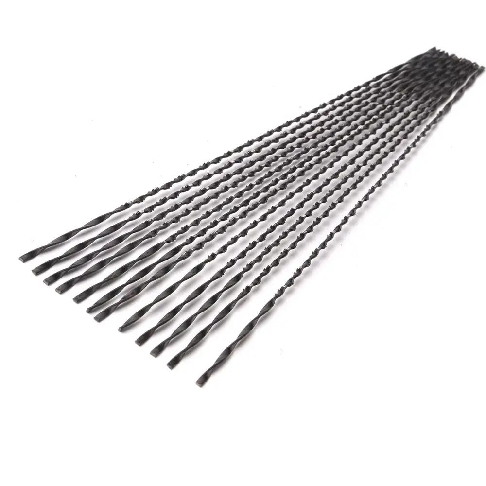 10 pièces 130 mm 2 # /3 # /7 # /8 # Lames de scie à chantourner dents en spirale lames de scie à b