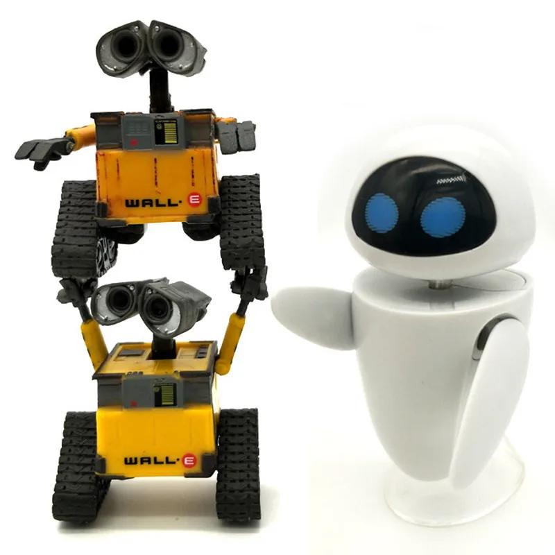 Nouveauté Wall-E Robot Wall E & EVE PVC figurine Collection modèle jouets poupées avec boîte
