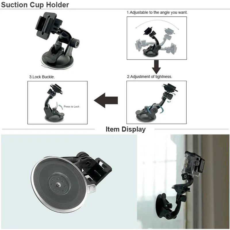 KFFTWWX-Kit d'accessoires étanches pour GoPro fore13, 12, 11, 10, 9, boîtier, trépied, support monop