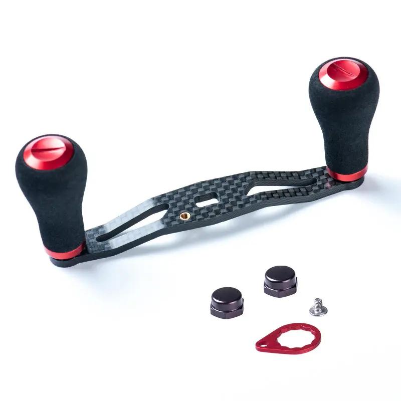 ARTSEA – poignée de moulinet de pêche en Fiber de carbone, bouton EVA pour moulinet Baitcasting, acc