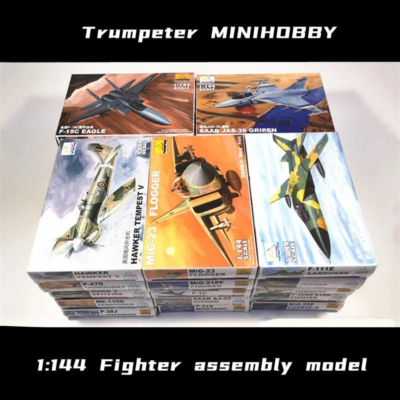 TRUMPETER 1/144 modèle d'assemblage de chasse militaire avion de bombe avion jouet en plastique