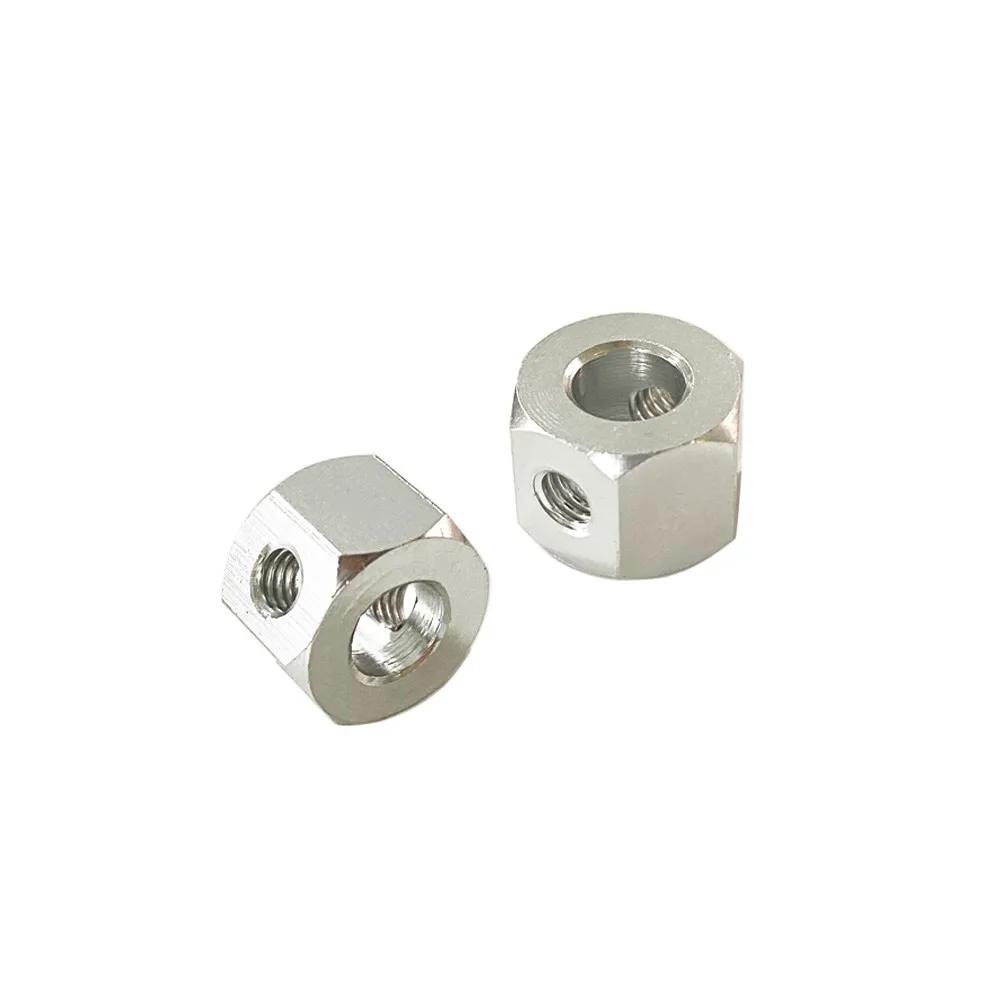 Adaptateur métallique en alliage d'aluminium, 5mm à 12mm, pour camion MN86 WPL D12 C14 C24 B14 B16 M