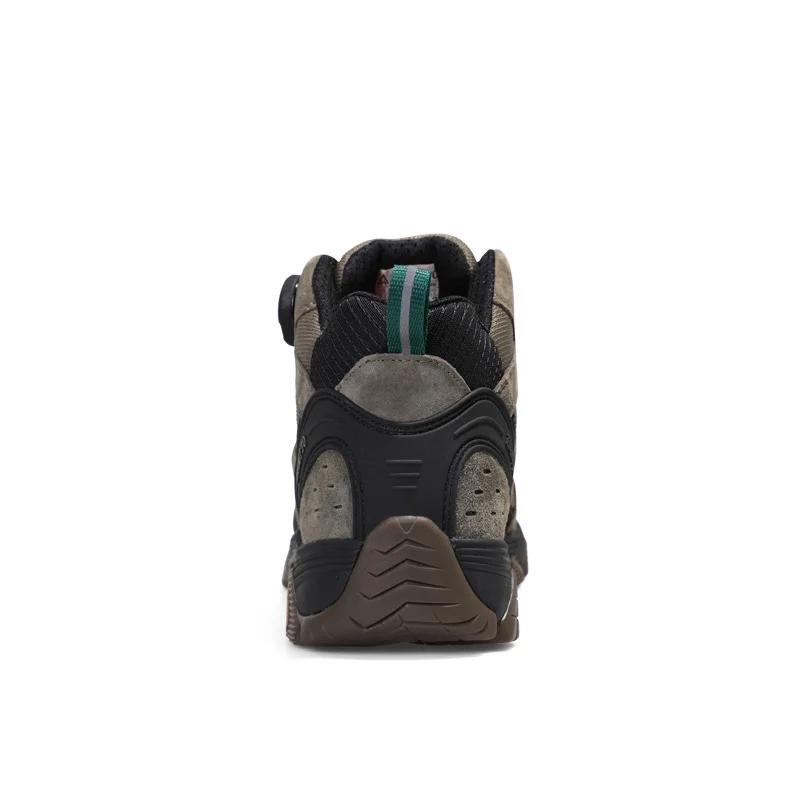 HUMTTO chaussures de randonnée imperméables bottes de Trekking en cuir baskets d'extérieur pour homm