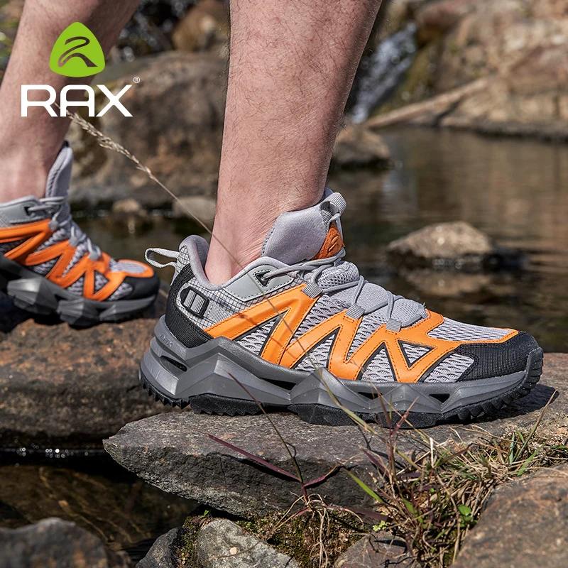 RAX chaussures de randonnée homme maille respirante - Baskets trekking camping et tourisme printemps