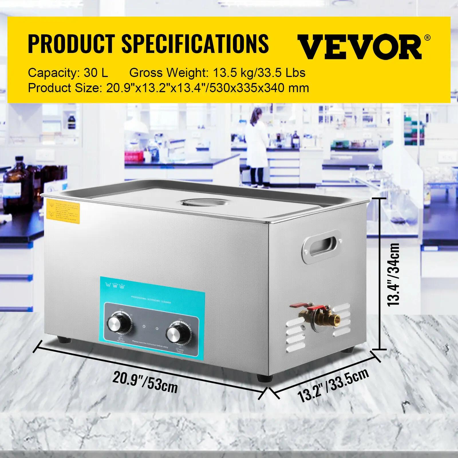 SucceBuy 3L 6L 10L 15L 22L 30L nettoyeur à ultrasons électrique Machine à laver Portable lave-vaisse