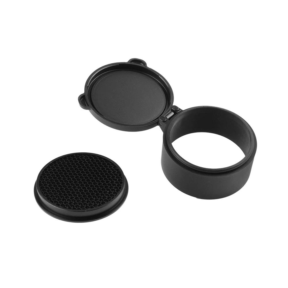 Marcool-Capuchons d'objectif DulKillFlash pour fusil de chasse optique, lunette de visée, pare-solei