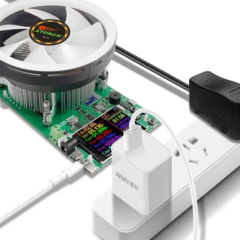 Testeur de charge électronique 180W DC, moniteur de capacité de batterie au lithium, charge de décha