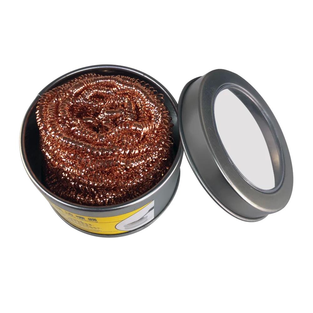 Boule de nettoyage pour dessouder, fer à souder, filtre à mailles, pointe de buse de nettoyage, fil