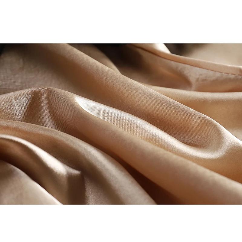 Sexy dentelle Spaghetti sangle haut femmes licou col en V basique Cami sans manches Satin soie débar