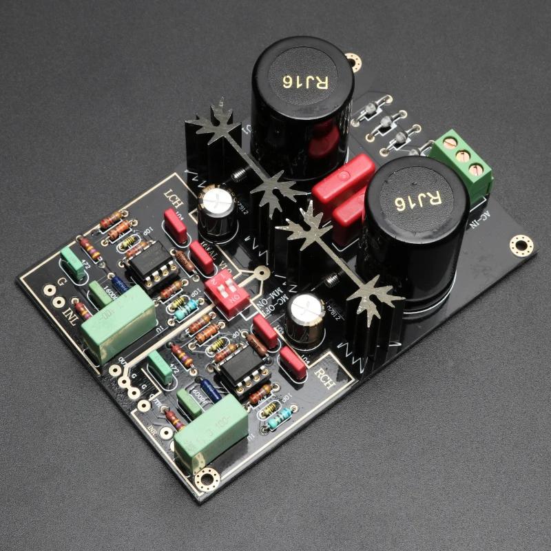 Amplificateur Phono allemand en vinyle, double ligne, chant et lecture, MM MC, panneau fini
