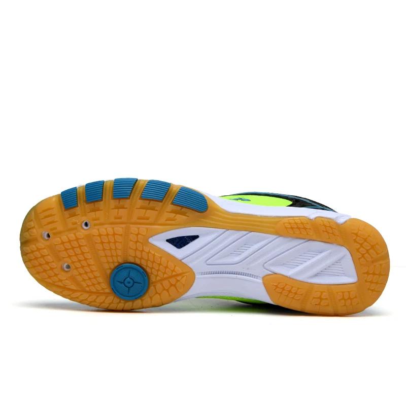 Chaussures de tennis de table professionnelles hommes - Badminton compétition entraînement sportif Zapatillas