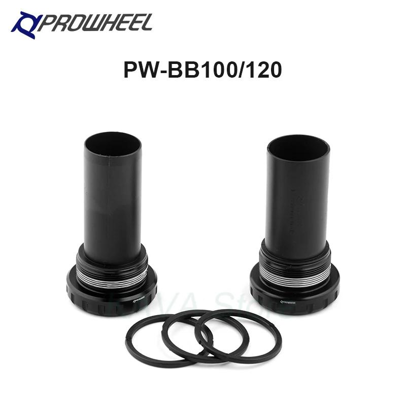 PROWHEEL Neige Vélo 170mm Pédalier Axe 176/192mm Gros Vélo Manivelle Pédalier BB 100/120 E-BIKE Pièc