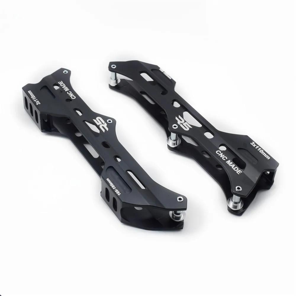 Châssis de patins de vitesse en ligne R5, 3x100, 3x110mm, course de vitesse déséquilibrée, Base de p