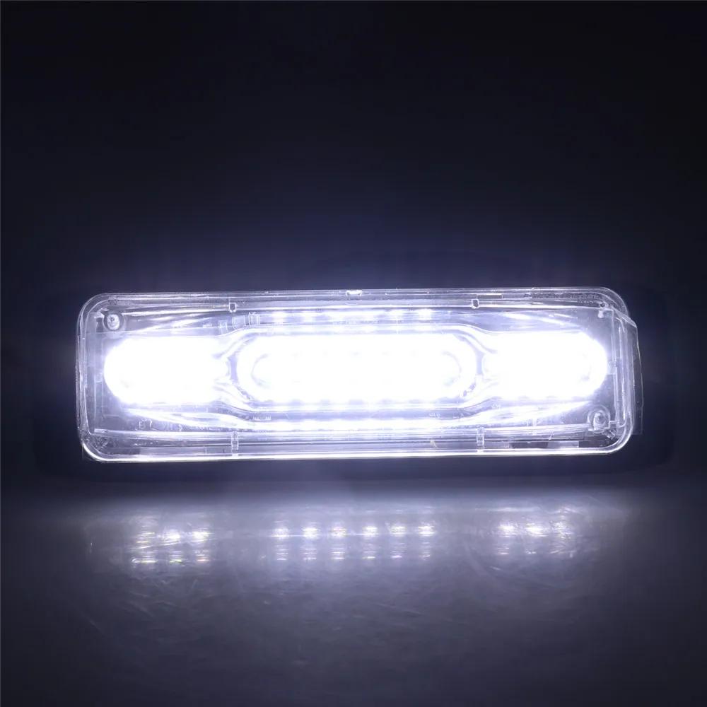 Lumière stroboscopique d'ambulance d'urgence 16 Modes d'éclairage clignotant 12W camions pick-up LED