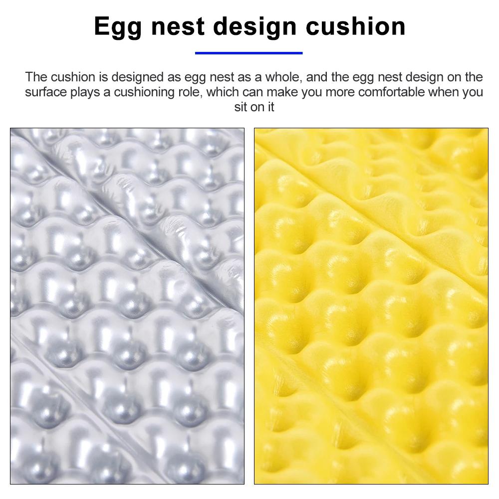 ESEA-Siège Pliable en Polymère, Ultraléger, Coussin de Pique-Nique, en Mousse XPE, Imperméable, pour