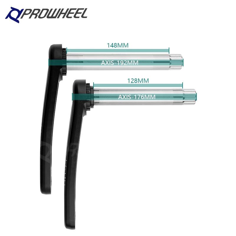 PROWHEEL pédalier de vélo de neige pédalier Fatbike 176/192mm support inférieur Compatible pour SRAM