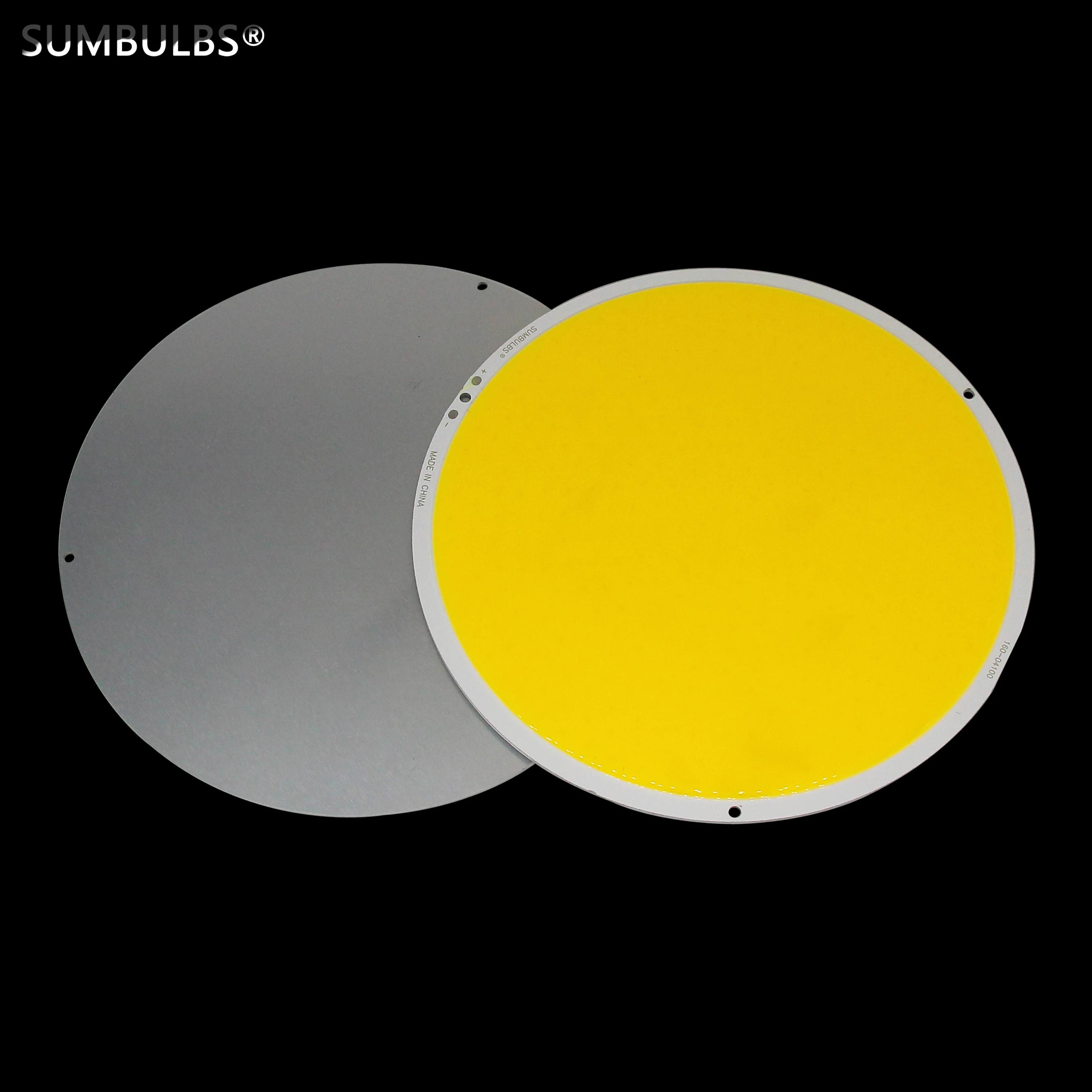 SUMBcorde BS-Puce de lampe blanche froide chaude à haute luminosité, grand soleil, 160mm, rond, gran