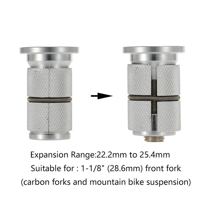 Risque vélo fourche Steerer 1-1/8 "(28.6mm) casque tige capuchon supérieur bouchon de Compression en