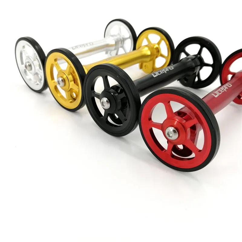 Litepro-Extension de roue facile pour vélo pliant Bromsilice, cargaison arrière T1 Easywheel télesco