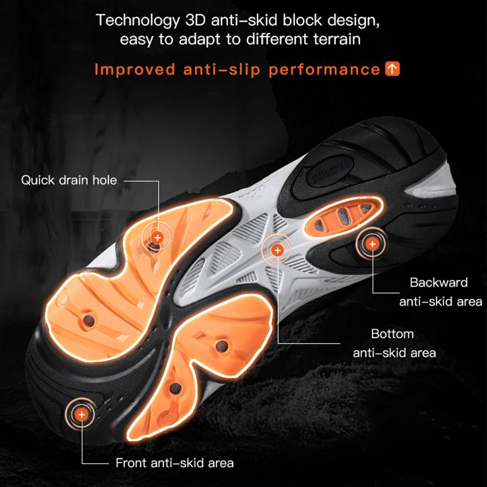 HUMTTO-Bottes de randonnée respirantes pour hommes, baskets de marque, sandales de trekking d'été, c