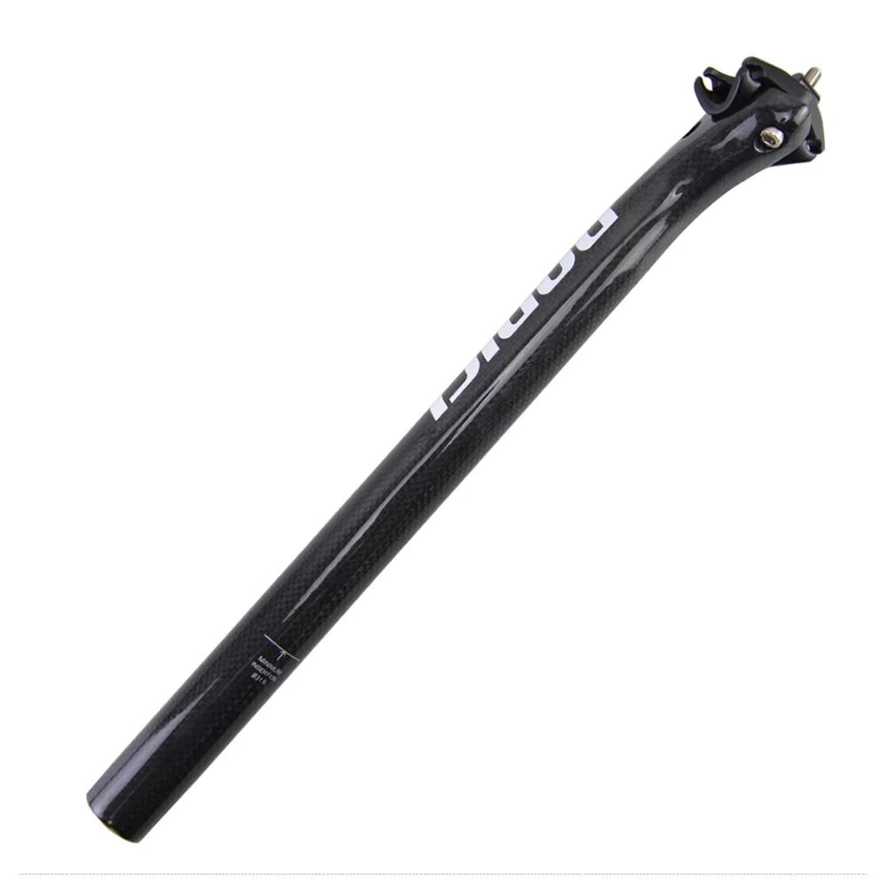 Tige de selle en carbone pour vélo, tige de selle vtt de 27.2/30.8/31.6mm, longueur de 340/400mm, ac