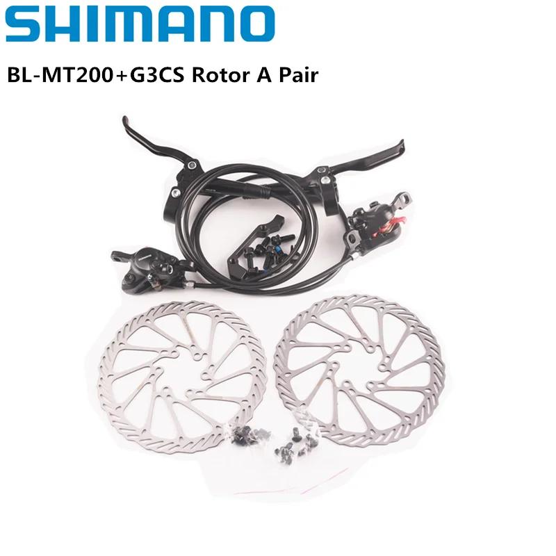 Shimano MT200 frein BL BR vtt e-bike frein à disque hydraulique vélo vélo électrique frein gauche av