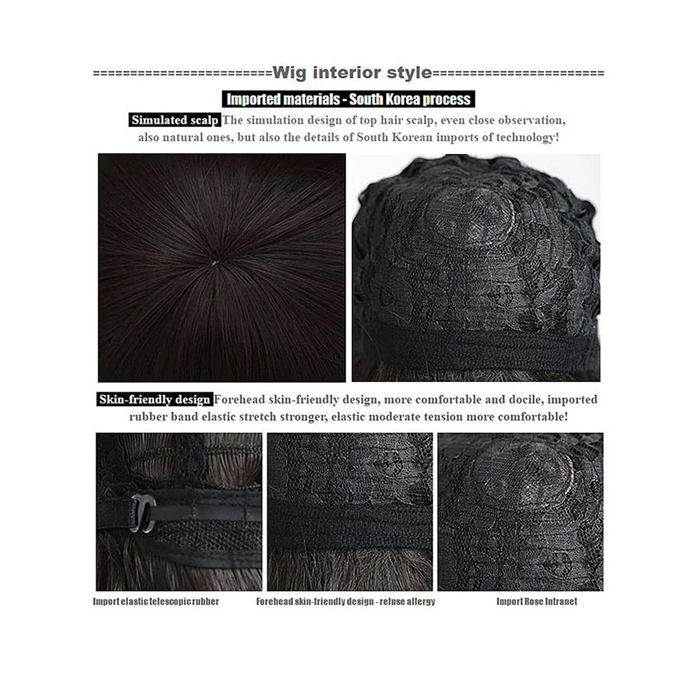 100 cm cosplay perruque longue HSIU fibre haute température perruques synthétiques Cosplay perruques