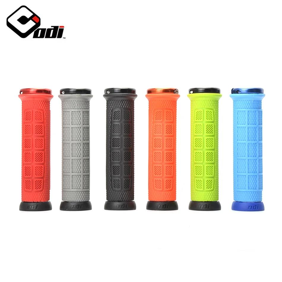 ODI – poignées de verrouillage de vélo pour vtt, couverture de guidon en alliage d'aluminium + Gel d