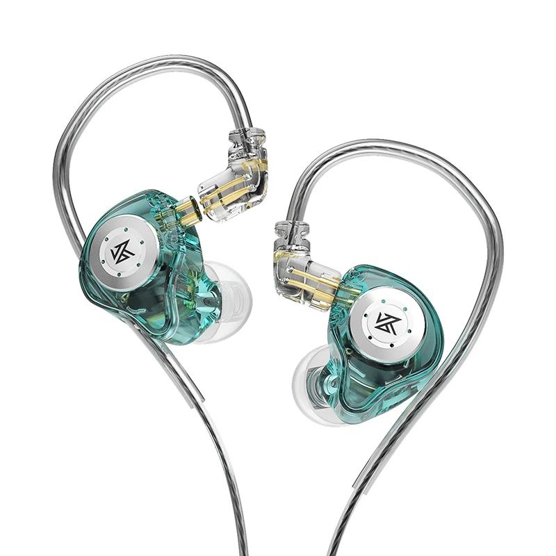 KZ EDX Pro écouteurs dynamique dans l'oreille moniteur HiFi filaire casque basse stéréo jeu musique