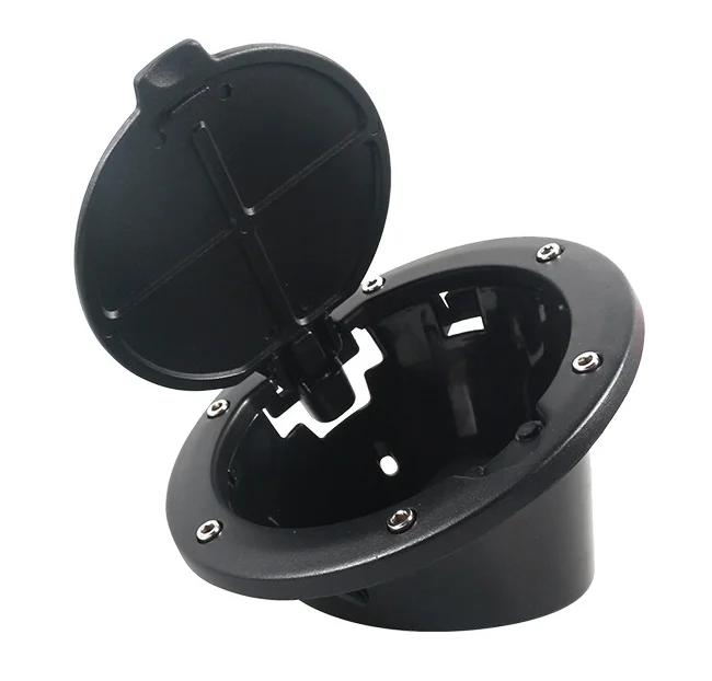 Couvercle de bouchon de carburant en alliage d'aluminium pour Jeep Wrangler JK JKU, ABS, porte de ga