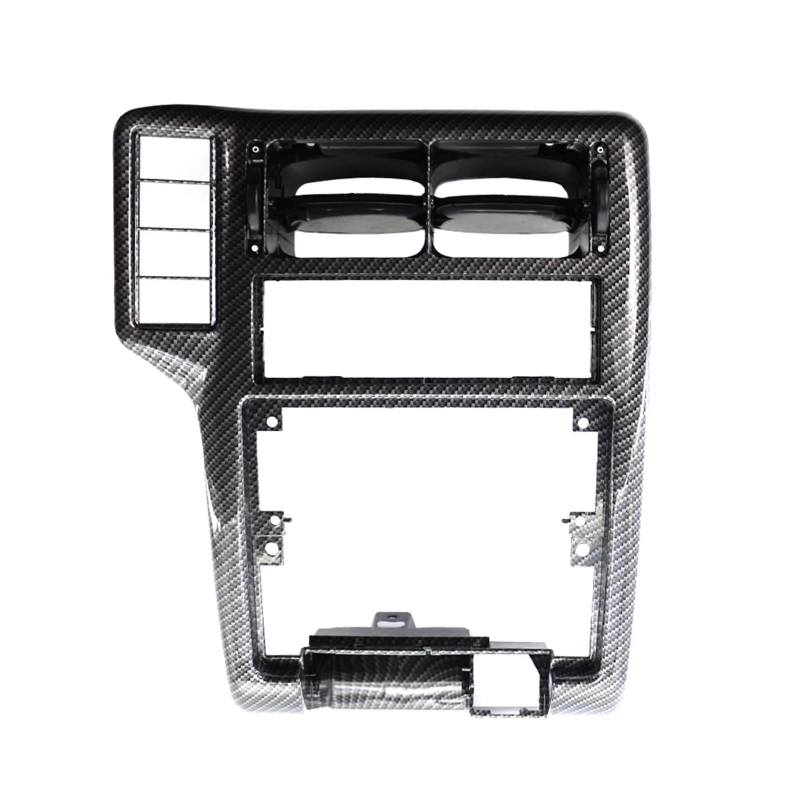 Grille de ventilation de remplacement pour console centrale de voiture, en Fiber de carbone 6N 18580