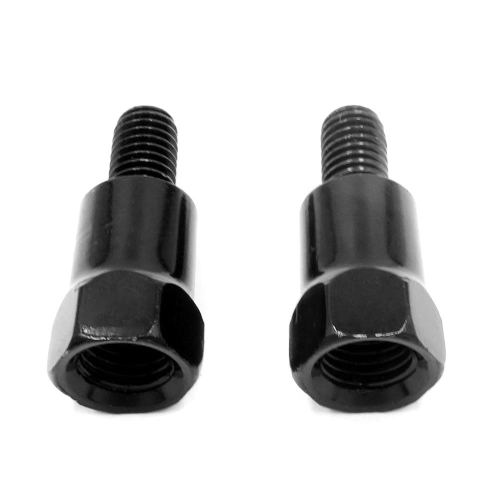 Adaptateurs de rétroviseurs de moto M10 10MM M8 8MM, vis de conversion à filetage droit et gauche, s