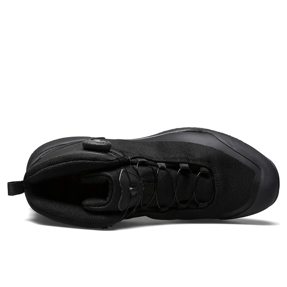 HUMTTO – chaussures de randonnée imperméables pour hommes, baskets de sécurité pour le Camping, l'es