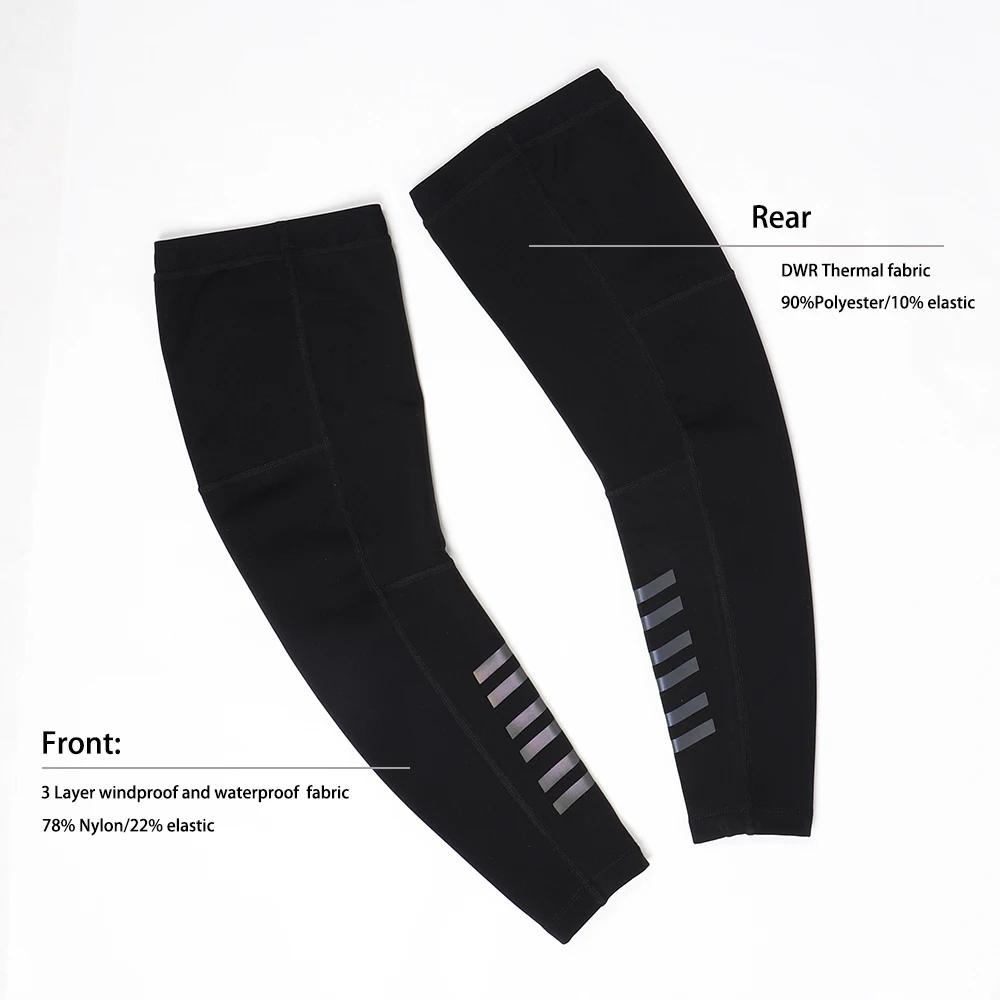 SPEXCEL PRO TEAM-Jambières de cyclisme en polaire thermique, coquille souple, coupe-vent, avant, tis