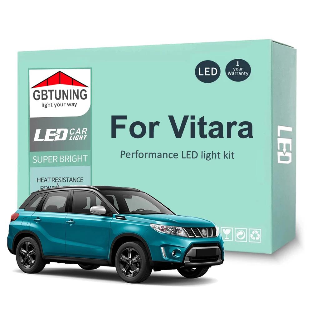 Kit d'ampoules intérieures LED pour Suzuki Vitara, pour Grand Vitara MK1 MK2 MK3 MK4 1988-2016 2017