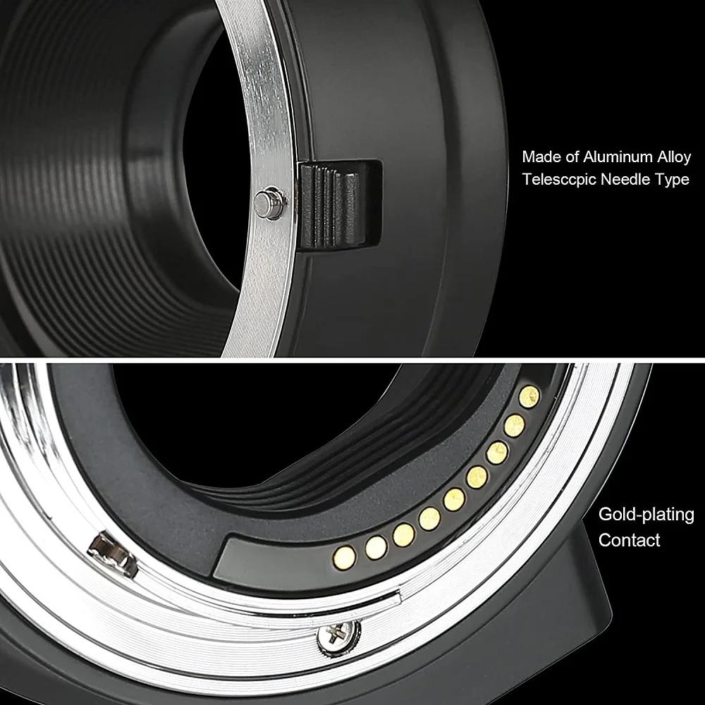 Meike Électronique Auto Focus Objectif adaptateur pour IL EOS EF Objectif EF-S à EOS M EF-M Dallas M