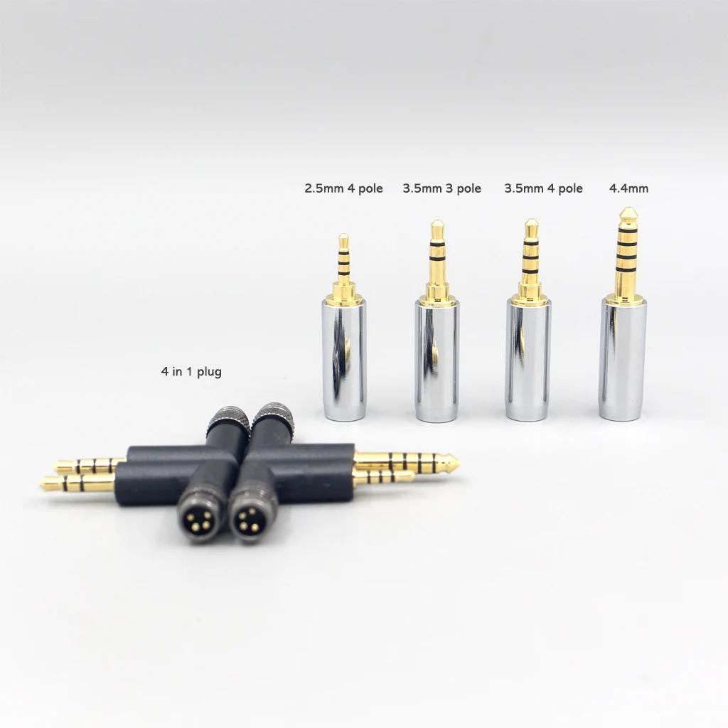 8 Core 99% 7n Pure Silver Palladium Câble pour écouteurs pour Hifiman Sundara Ananda HE1000se v2 HE6