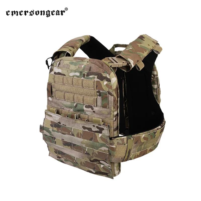Emersongear porte-plaque adaptatif pour gilet tactique AVS Version lourde système Molle Airsoft chas