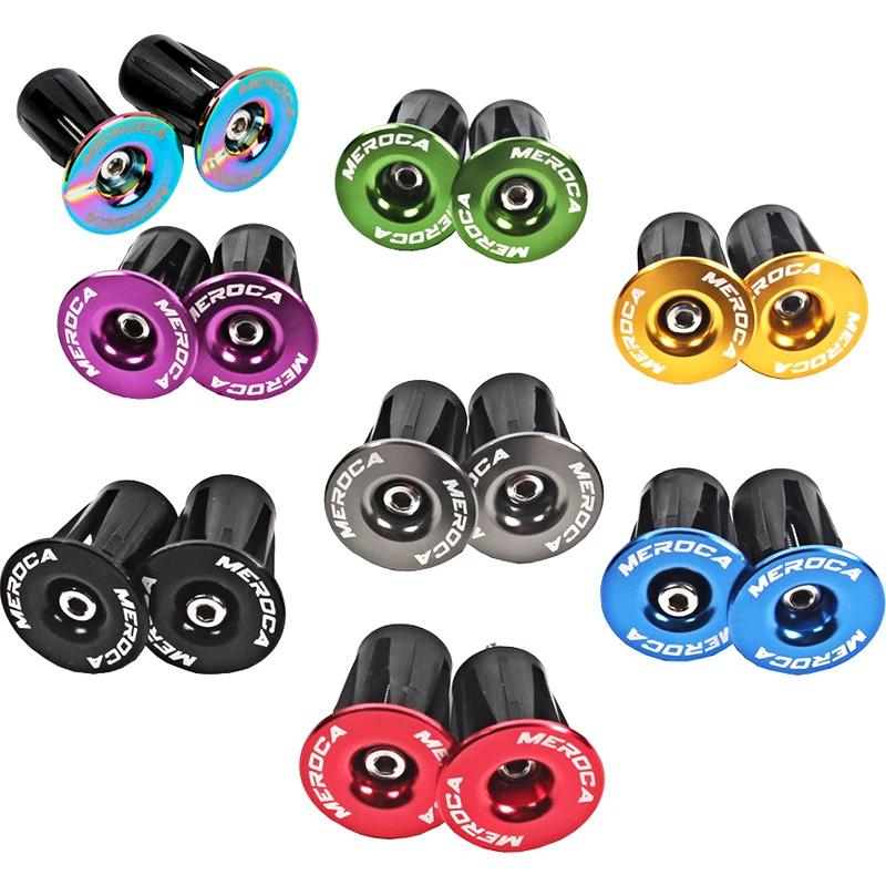 Embouts de guidon de vélo MEROCA, poignées de guidon de VTT à verrouillage, embouts de guidon en all