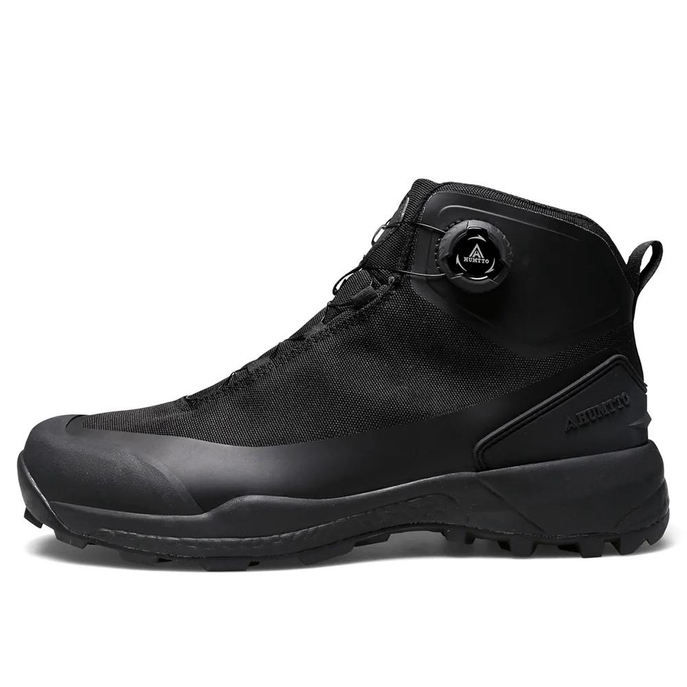HUMTTO – chaussures de randonnée imperméables pour hommes, baskets de sécurité pour le Camping, l'es